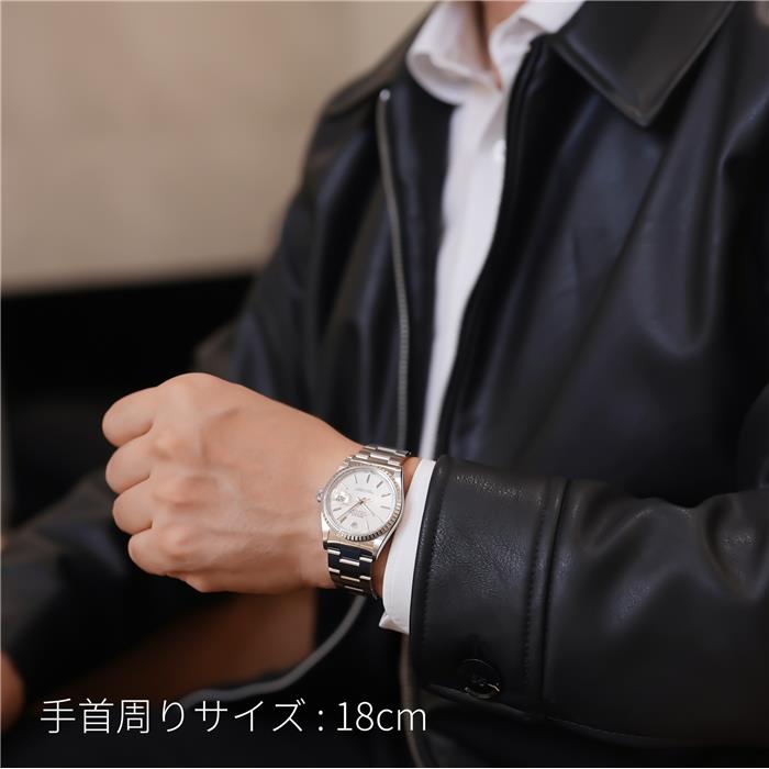 ROLEX ロレックス デイトジャスト 36 16220 シルバータペストリー