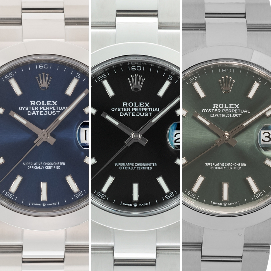 文字盤カラーで選ぶROLEX│デイトジャストで比較