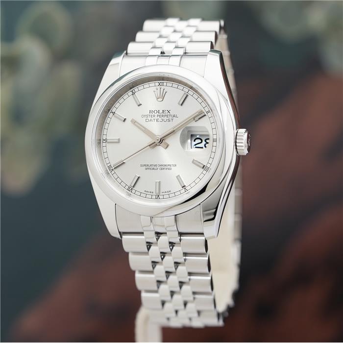 ROLEX ロレックス デイトジャスト 36 116200 シルバー ジュビリーブレスレット