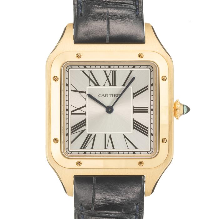 CARTIER カルティエ サントス デュモン ウォッチ エクストララージモデル イエローゴールド WGSA0108