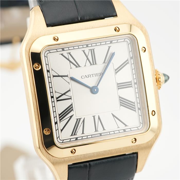 CARTIER カルティエ サントス デュモン ウォッチ エクストララージモデル イエローゴールド WGSA0108