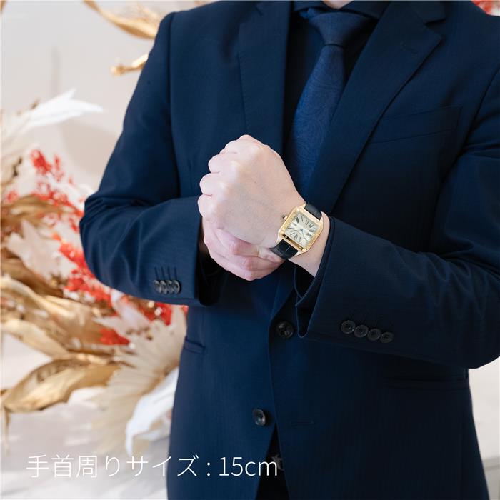 CARTIER カルティエ サントス デュモン ウォッチ エクストララージモデル イエローゴールド WGSA0108