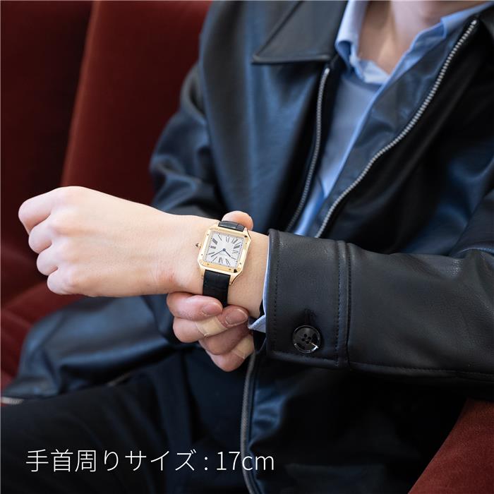 CARTIER カルティエ サントス デュモン ウォッチ エクストララージモデル イエローゴールド WGSA0108