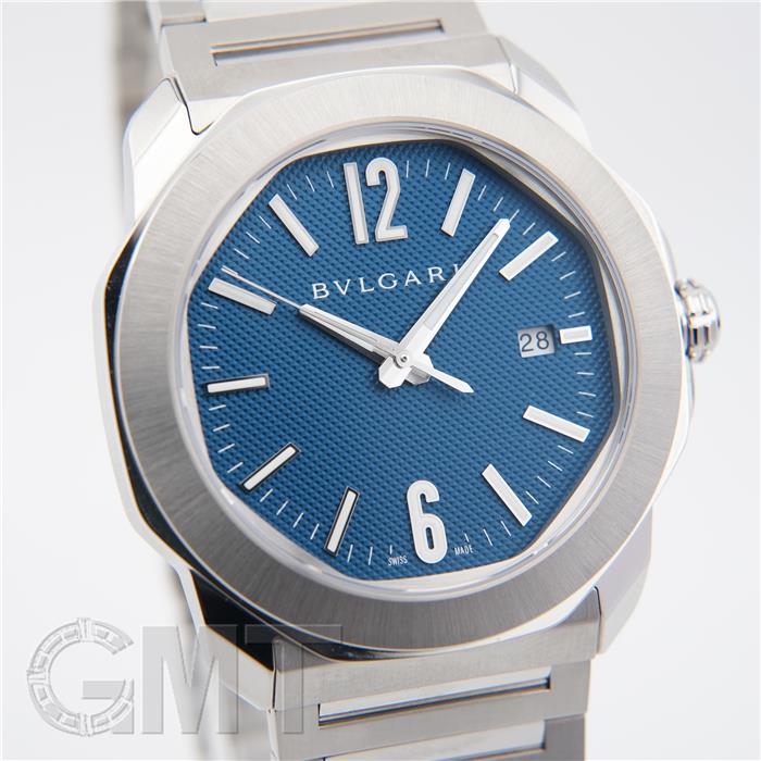 BVLGARI ブルガリ オクト ローマ ウォッチ ブルー 103739