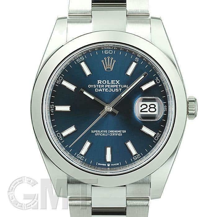 ROLEX ロレックス デイトジャスト 41 126300 ブルー