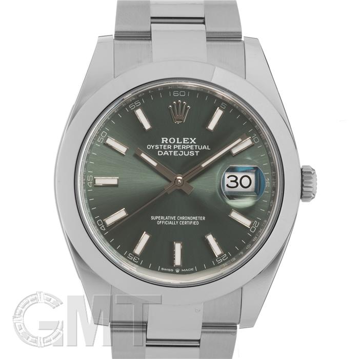 ROLEX ロレックス デイトジャスト 41 126300 ミントグリーン