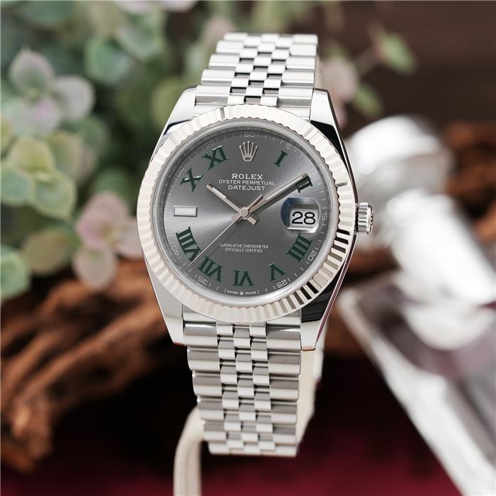 ROLEX ロレックス デイトジャスト 41 126334 スレートローマ ジュビリーブレスレット