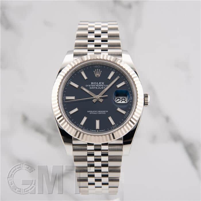ROLEX ロレックス デイトジャスト 41 126334 ブルー ジュビリーブレスレット