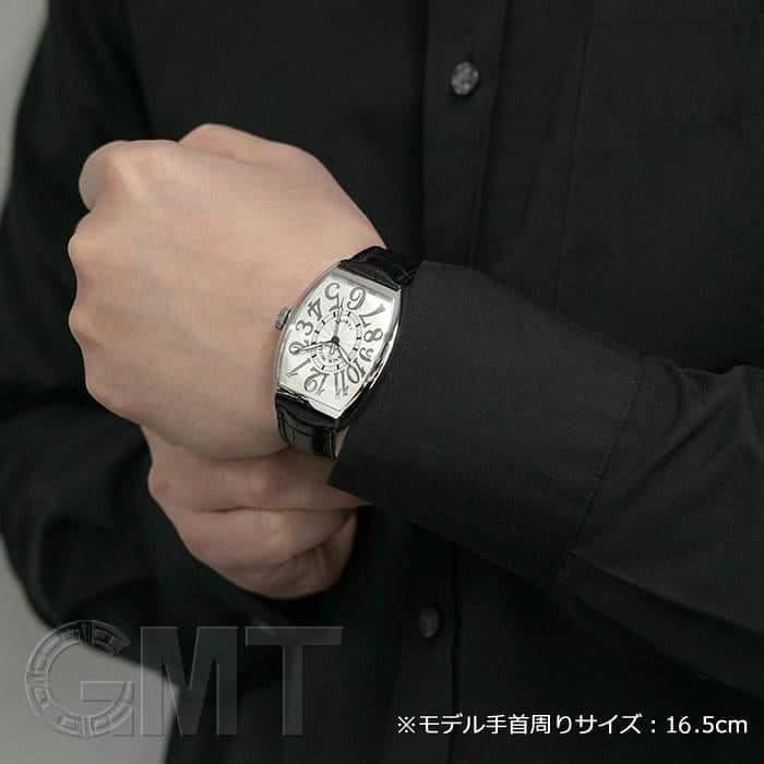 FRANCK MULLER フランク・ミュラー トノーカーべックス 5850SC REL AC シルバーレリーフ