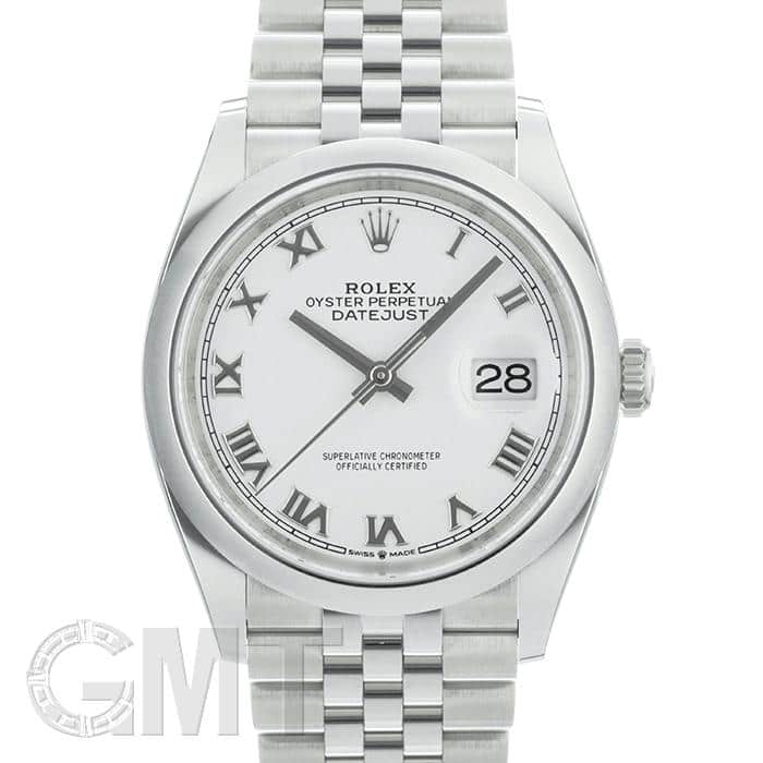ROLEX ロレックス デイトジャスト 36 126200 ホワイトローマ ジュビリーブレスレット
