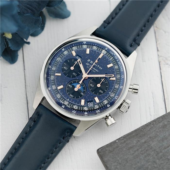 ZENITH ゼニス クロノマスター オリジナル トリプルカレンダー アベンチュリン 03.3402.3610/53.C917