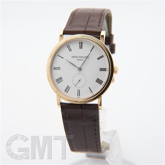 PATEK PHILIPPEパテック・フィリップ カラトラバ ホワイト YG 革 5119J-001