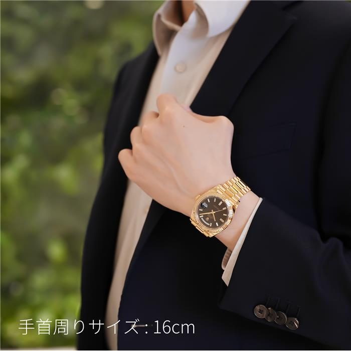 ROLEX ロレックス デイデイト 40 228238A ブラック 10Pバケットダイヤ