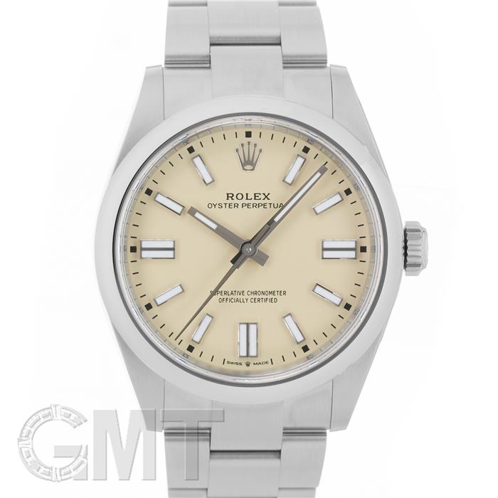 ROLEX ロレックス オイスターパーペチュアル 41 134300 ベージュ