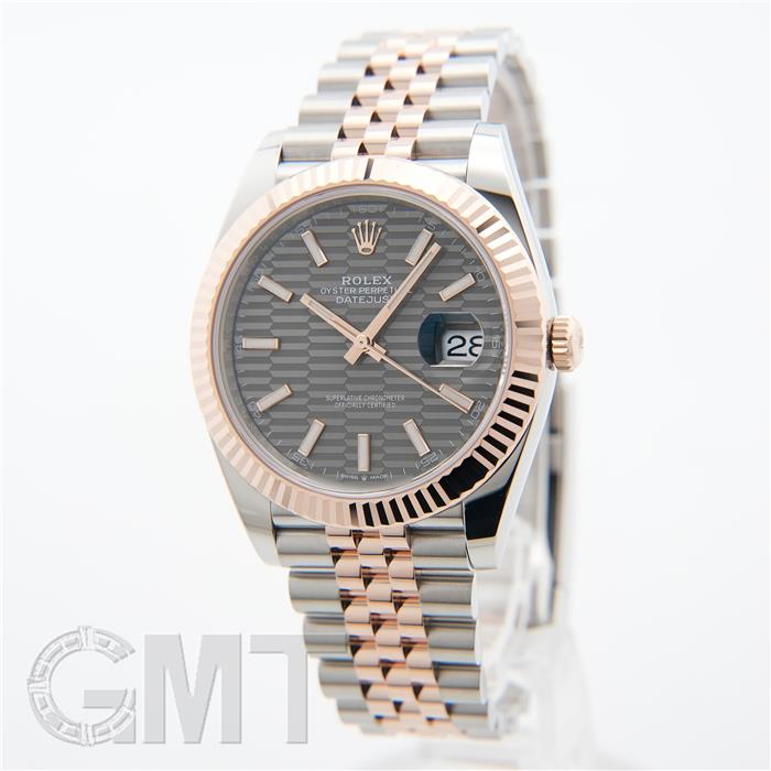 ROLEX ロレックス デイトジャスト 41 126331 スレート フルーテッドモチーフ ジュビリーブレスレット