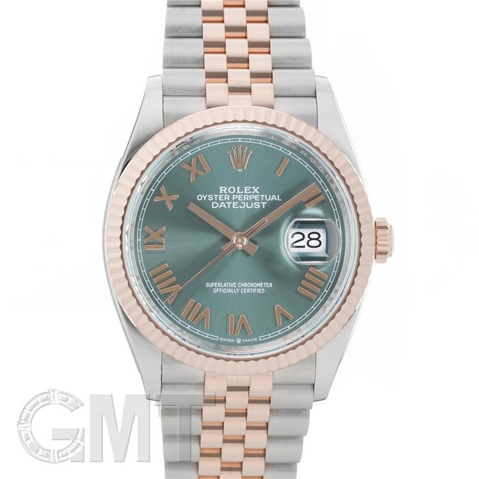 ROLEX ロレックス デイトジャスト 36 126231 ミントグリーン ジュビリーブレスレット【2026年新作】