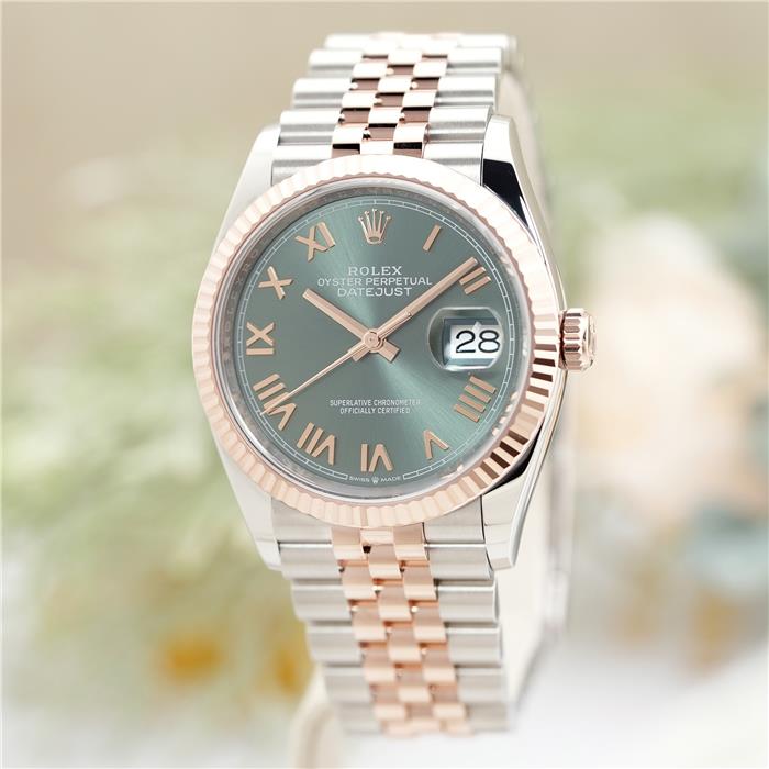 ROLEX ロレックス デイトジャスト 36 126231 ミントグリーン ジュビリーブレスレット【2026年新作】