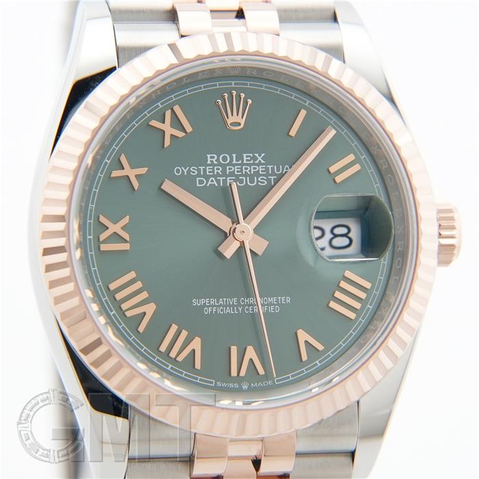 ROLEX ロレックス デイトジャスト 36 126231 ミントグリーン ジュビリーブレスレット【2026年新作】