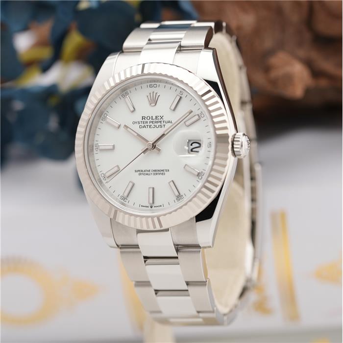 ROLEX ロレックス デイトジャスト 41 126334 ホワイト オイスターブレスレット