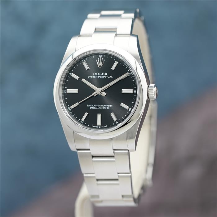 ROLEX ロレックス オイスターパーペチュアル 34 124200 ブラック