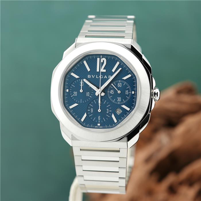 BVLGARI ブルガリ オクト ローマ クロノグラフ 103829 
