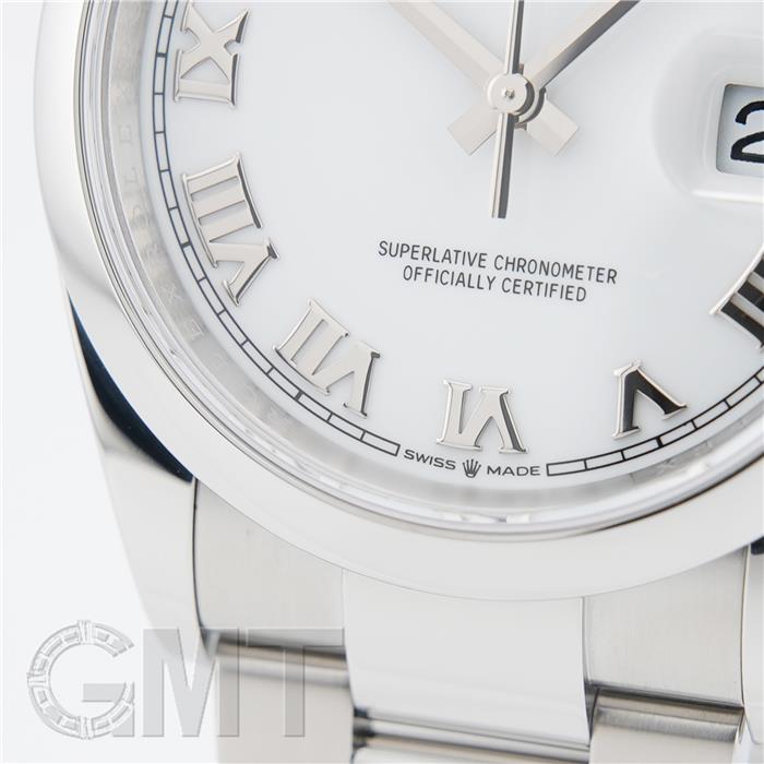 ROLEX ロレックス デイトジャスト 36 126200 ホワイトローマ オイスターブレスレット