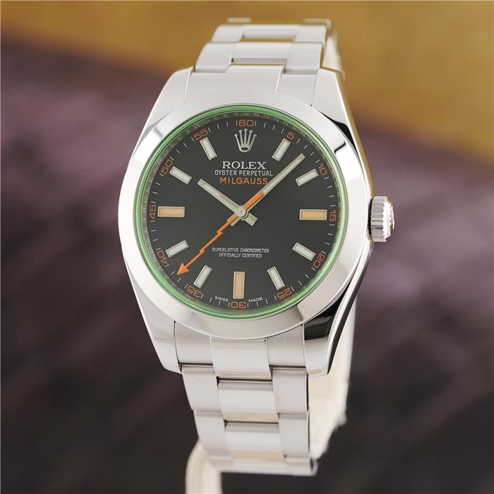 ROLEX ロレックス ミルガウス 116400GV ブラック