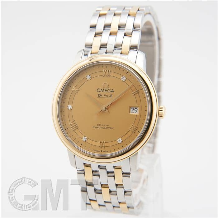 OMEGA オメガ デ・ヴィル プレステージ コーアクシャル 36.8mm 424.20.37.20.58.002