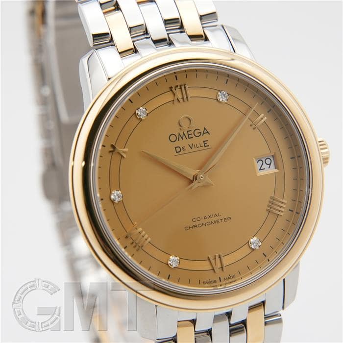 OMEGA オメガ デ・ヴィル プレステージ コーアクシャル 36.8mm 424.20.37.20.58.002