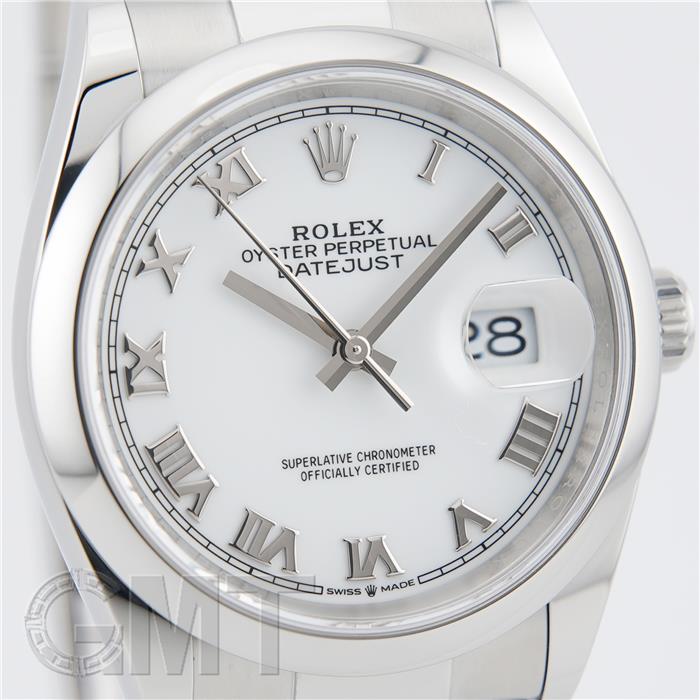 ROLEX ロレックス デイトジャスト 36 126200 ホワイトローマ オイスターブレスレット