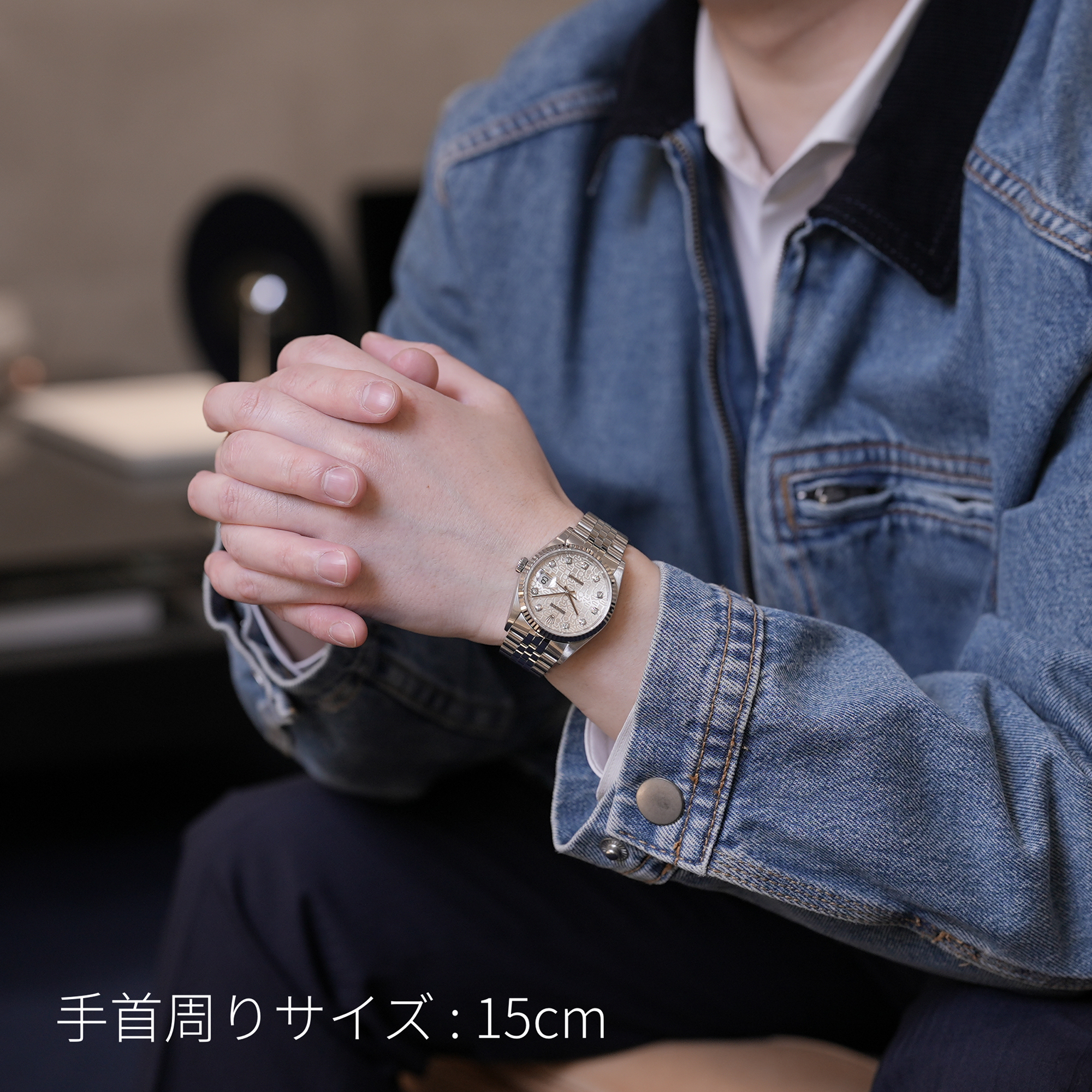 ROLEX ロレックス デイトジャスト 16234G シルバーコンピューター ジュビリーブレスレット