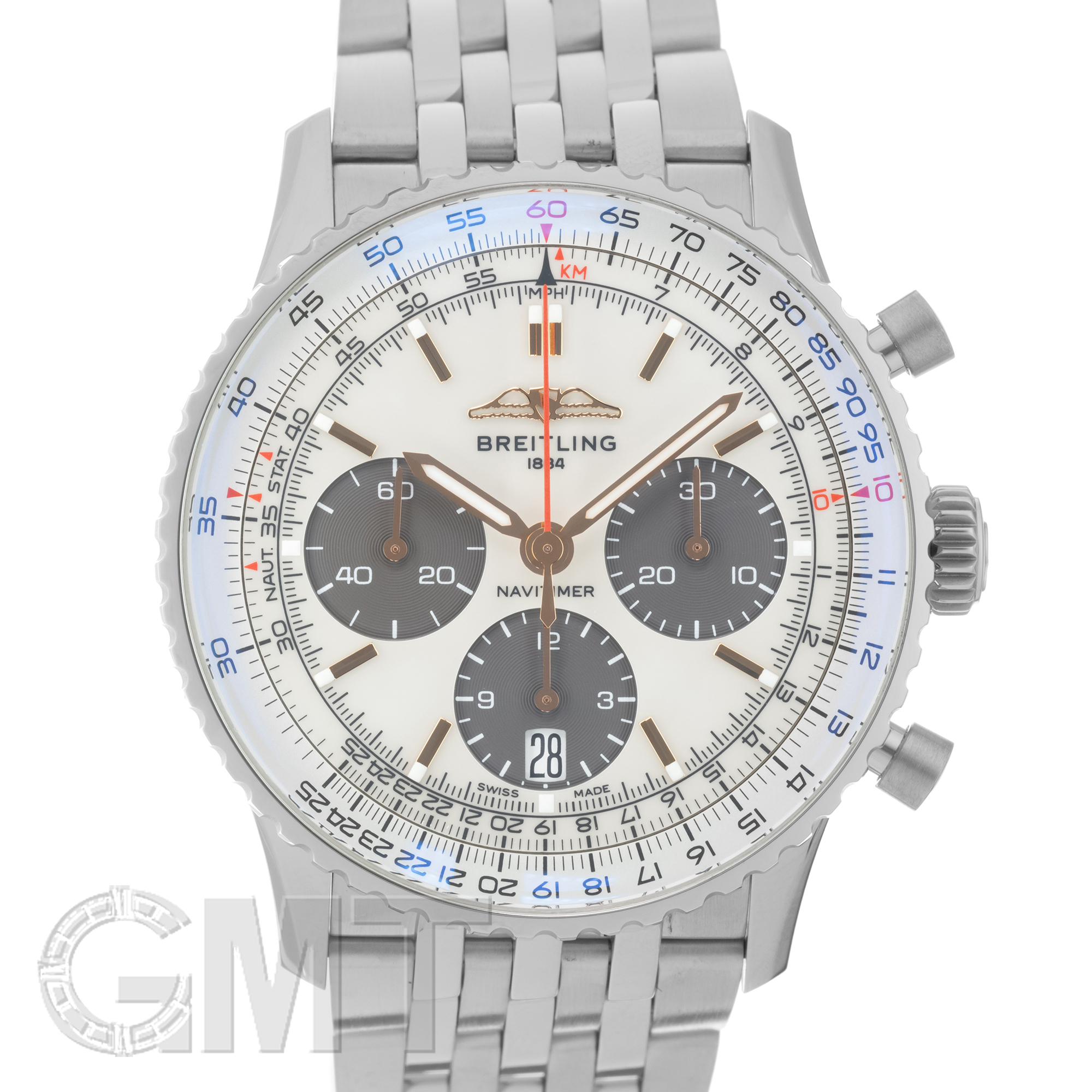 BREITLING ブライトリング ナビタイマー B01 クロノグラフ 41 ジャパン エディション AB0139211A1A1