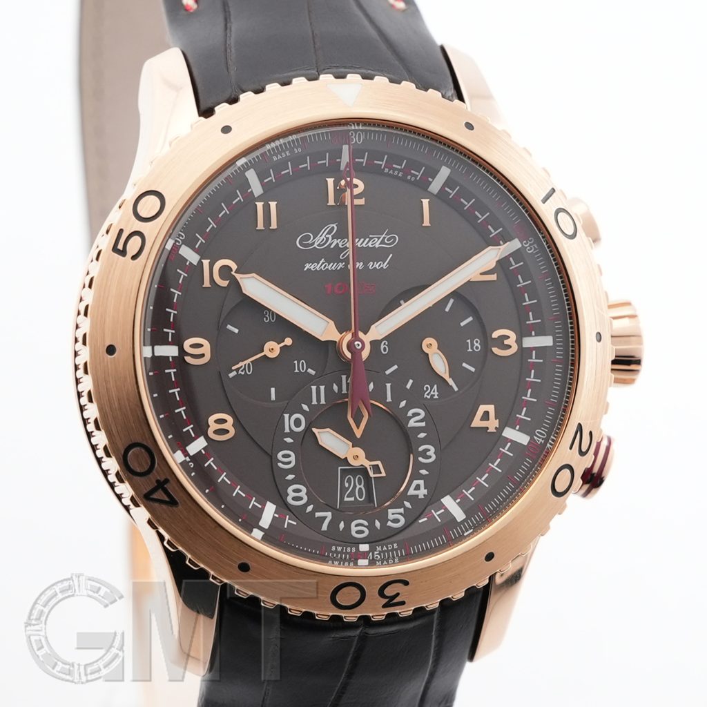 BREGUET ブレゲ TYPE XXII タイプトゥエンティトゥー 3880BR/Z2/9XV ブラウン ローズゴールド
