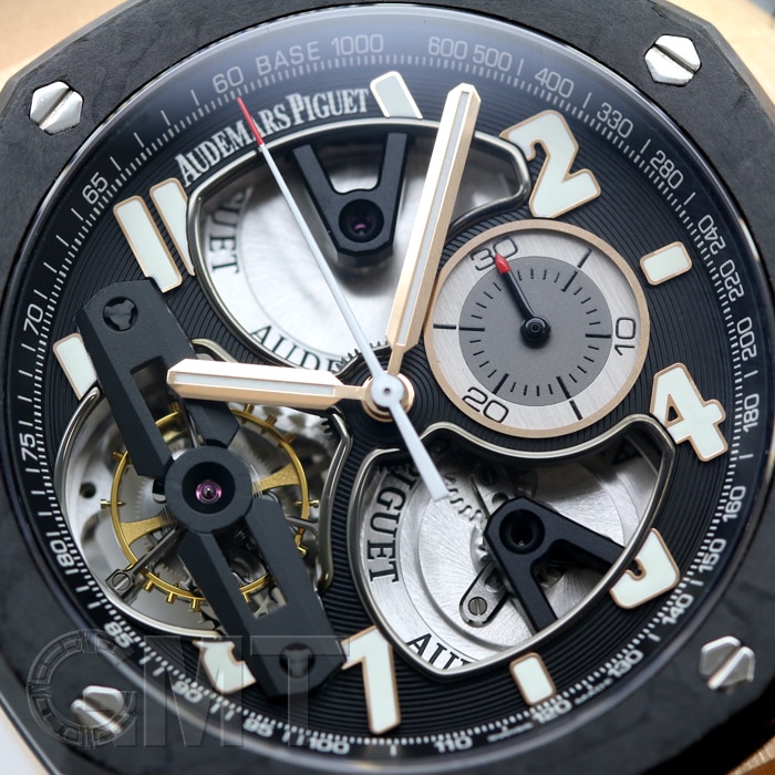 AUDEMARS PIGUET ロイヤルオークオフショアトゥールビヨン クロノグラフ 26288OF.OO.D002CR.01