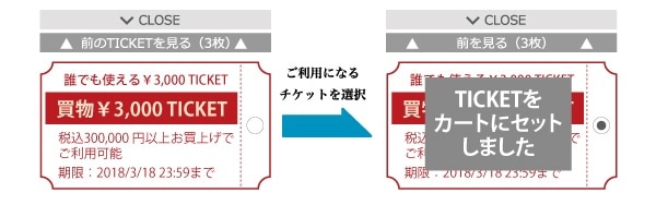 ブランド時計クーポンチケット