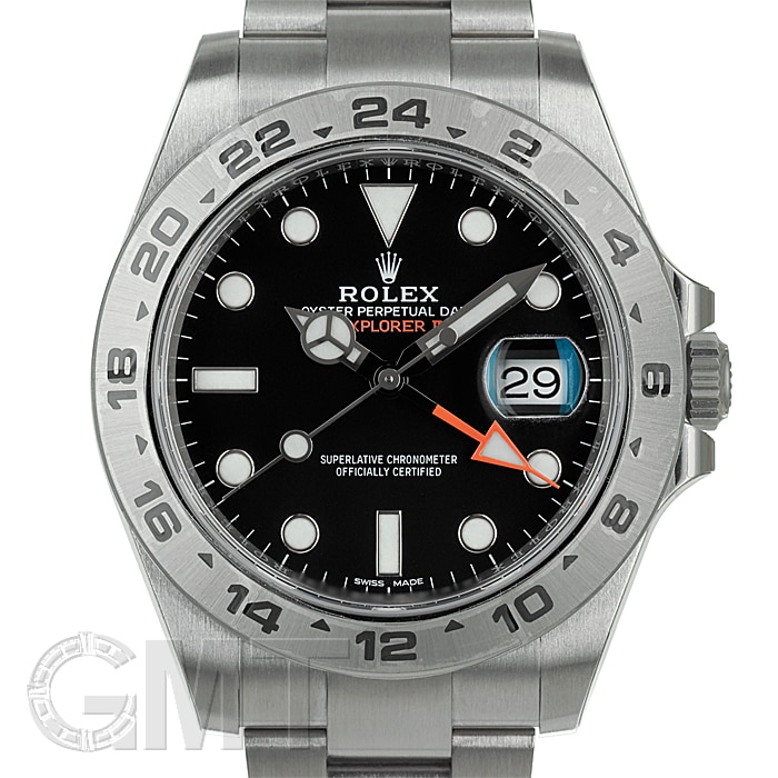 ROLEX ロレックス エクスプローラー II 216570 ブラック