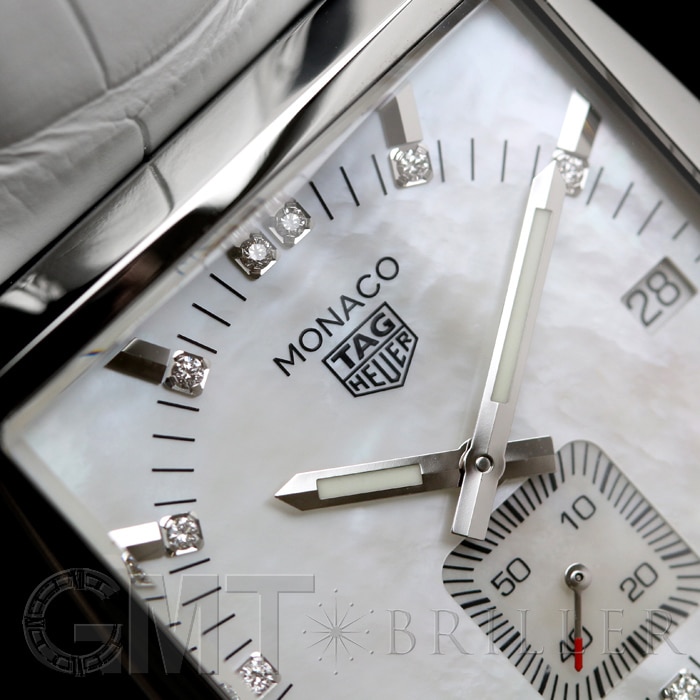 TAG HEUER モナコ レディ ダイヤモンド WAW131B.FC6247